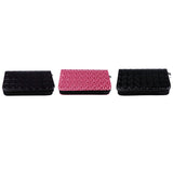 Maxbell PU Leather Hair Scissors Shears Case Hairdressing Tool Pouch Bag Dark purple