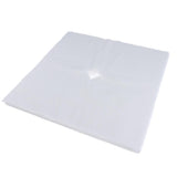 Maxbell 100pcs Disposable Massage Headrest Cover Non Sticking Face Rest Tool White