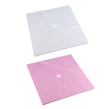 Maxbell 100pcs Disposable Massage Headrest Cover Non Sticking Face Rest Tool White