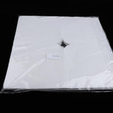 Maxbell 100pcs Disposable Massage Headrest Cover Non Sticking Face Rest Tool White