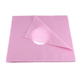 Maxbell 100pcs Non-woven Massage Disposable Headrest Paper/Face Pillow Cushion Cover Pink