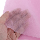 Maxbell 100pcs Non-woven Massage Disposable Headrest Paper/Face Pillow Cushion Cover Pink