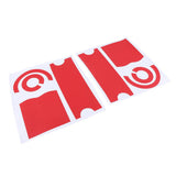 Maxbell Full Cover Adhesive Wrap Film Sticker for Dyson Supersonic Hair Dryer Red Star