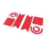 Maxbell Full Cover Adhesive Wrap Film Sticker for Dyson Supersonic Hair Dryer Red Star