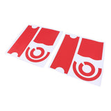 Maxbell Full Cover Adhesive Wrap Film Sticker for Dyson Supersonic Hair Dryer Red Star
