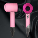 Max Full Cover Adhesive Wrap Film Sticker for Dyson Supersonic Hair Dryer Pink Star