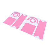Max Full Cover Adhesive Wrap Film Sticker for Dyson Supersonic Hair Dryer Pink Star