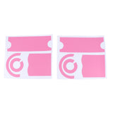 Max Full Cover Adhesive Wrap Film Sticker for Dyson Supersonic Hair Dryer Pink Star