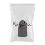 Maxbell 16 inch Natural Long Synthetic Wig Wave Front Lace Wig Heat Safe Wigs Black Straight
