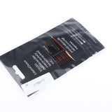 Max Dual Sided Fine/Coarse Teeth Pocket Beard Mustache Plastic Hair Comb Brown