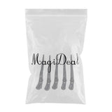 Maxbell 5pcs Salon Hair Clips Barber Hairdressing Sectioning Clamps Hairpins Gray - Aladdin Shoppers