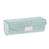 Max Leather Lipstick Case Holder Storage Box with Mirror for Purse Greyish-green