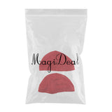 Max 2pcs Spandex Hip-hop Dome Cap for Making Wigs Snood Stretchy Wig Cap Red