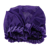 Max Portable Vintage Retro Royal Court/Nobility Style Lace Sleep Caps Purple