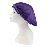 Max Portable Vintage Retro Royal Court/Nobility Style Lace Sleep Caps Purple