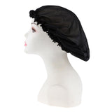 Max Portable Vintage Retro Royal Court/Nobility Style Lace Sleep Caps Black