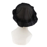 Max Portable Vintage Retro Royal Court/Nobility Style Lace Sleep Caps Black