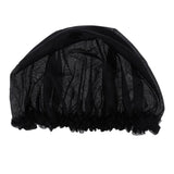 Max Portable Vintage Retro Royal Court/Nobility Style Lace Sleep Caps Black