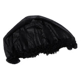 Max Portable Vintage Retro Royal Court/Nobility Style Lace Sleep Caps Black