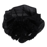 Max Portable Vintage Retro Royal Court/Nobility Style Lace Sleep Caps Black