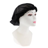 Max Portable Vintage Retro Royal Court/Nobility Style Lace Sleep Caps Black