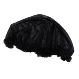 Max Portable Vintage Retro Royal Court/Nobility Style Lace Sleep Caps Black