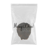Maxbell Natural Short Curly Wigs Human Hair Pixie Cut Wig for Women w/ Bangs 8 inch
