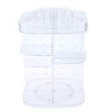 Maxbell Makeup Brush Holder Face Cream,Lotions Storage Container Box Cosmetic Case