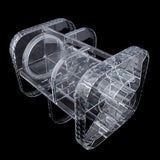 Maxbell Makeup Brush Holder Face Cream,Lotions Storage Container Box Cosmetic Case