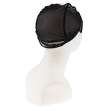 Maxbell Black Stretchy Lace Front Close End Wig Caps Wig Making Tools