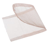 Max DIY Handmade Lace Net Mesh Closure Basement Making Weaving Wig Cap Accessory 4x2 cm