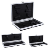 Maxbell Aluminum Salon Scissors Storage Case Pet Hairdressing Tools organizer box 22.2x8.2 cm
