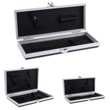 Maxbell Aluminum Salon Scissors Storage Case Pet Hairdressing Tools organizer box 22.2x8.2 cm