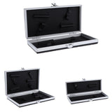 Maxbell Aluminum Salon Scissors Storage Case Pet Hairdressing Tools organizer box 22.2x8.2 cm