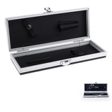 Maxbell Aluminum Salon Scissors Storage Case Pet Hairdressing Tools organizer box 22.2x8.2 cm