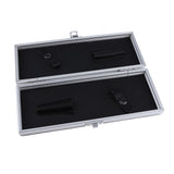 Maxbell Aluminum Salon Scissors Storage Case Pet Hairdressing Tools organizer box 22.2x8.2 cm
