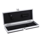 Maxbell Aluminum Salon Scissors Storage Case Pet Hairdressing Tools organizer box 22.2x8.2 cm
