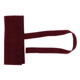 Maxbell PU Hairstylist Scissors/Shears Folding Bag Combs Clips Holder Pouch Wine