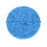 Maxbell 10Pcs Face Cleansing Washing Pad Puffs Makeup Cosmetic Removal Sponge Blue