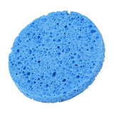 Maxbell 10Pcs Face Cleansing Washing Pad Puffs Makeup Cosmetic Removal Sponge Blue