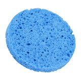 Maxbell 10Pcs Face Cleansing Washing Pad Puffs Makeup Cosmetic Removal Sponge Blue