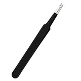 Maxbell 5pcs Stainless Steel Eyelash Extension Tweezer Application Cosmetic Straight