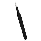 Maxbell 5pcs Stainless Steel Eyelash Extension Tweezer Application Cosmetic Straight