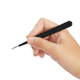 Maxbell 5pcs Stainless Steel Eyelash Extension Tweezer Application Cosmetic Straight