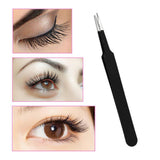Maxbell 5pcs Stainless Steel Eyelash Extension Tweezer Application Cosmetic Straight