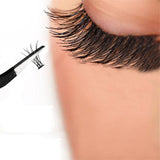Maxbell 5pcs Stainless Steel Eyelash Extension Tweezer Application Cosmetic Curved