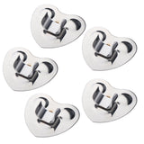 Maxbell 5pcs Durable Nail Art Makeup Palette Spatula Cosmetics Gel Cream Mixing Tool