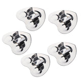 Maxbell 5pcs Durable Nail Art Makeup Palette Spatula Cosmetics Gel Cream Mixing Tool