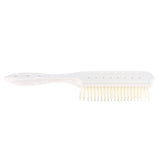 Maxbell 9 Row Vented Hairbrush Detangling Hair Styling Brush for Wet Dry Long Hair White