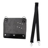 Maxbell Artificial Leather Hair Scissors Bag Pet Hairdressing Tool Pouch Holder Black